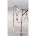 table et chaise en aluminium pliante portative